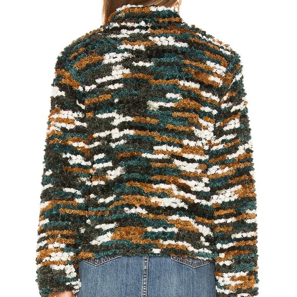 TULAROSA Inori Textured Coat Hunter Green - Picture 3 of 7